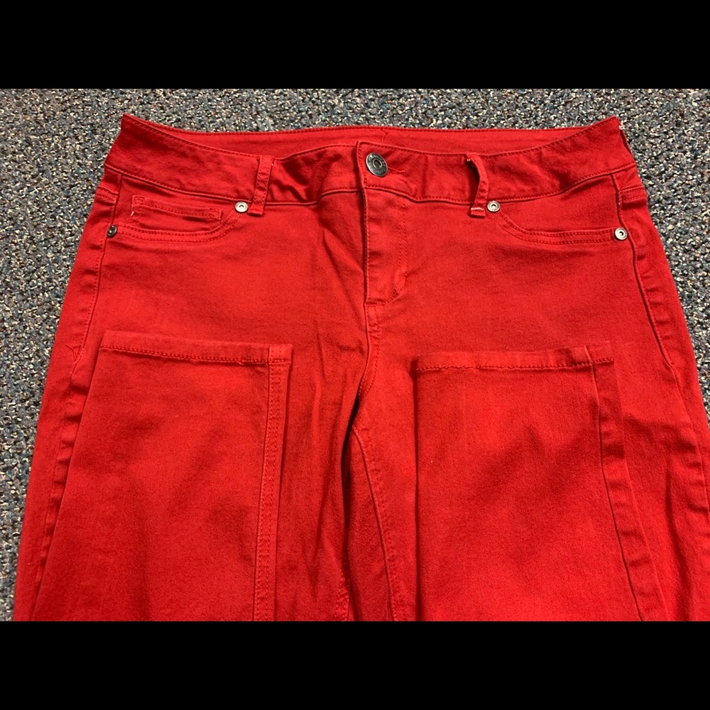 Red maurices jeggings